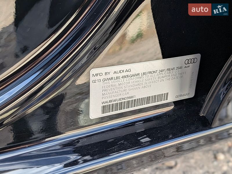 Седан Audi A4 2013 в Тернополі