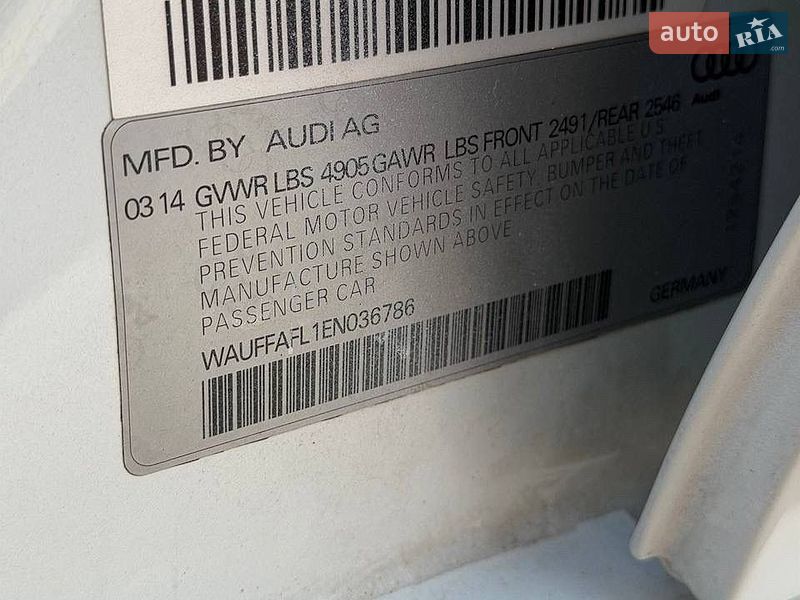 Седан Audi A4 2014 в Стрию фото 71 Седан Audi A4 2014 в Стрию