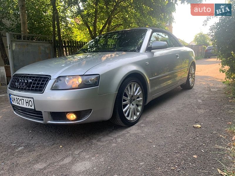 Кабріолет Audi A4 2004 в Житомирі фото 28 Кабріолет Audi A4 2004 в Житомирі