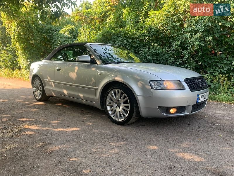 Кабріолет Audi A4 2004 в Житомирі фото 26 Кабріолет Audi A4 2004 в Житомирі