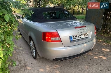 Кабриолет Audi A4 2004 в Житомире