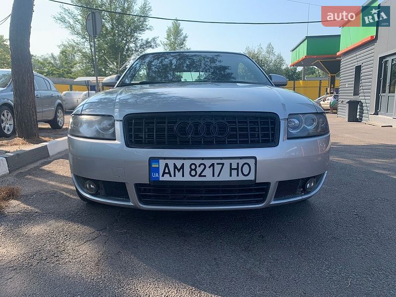 Кабріолет Audi A4 2004 в Житомирі фото 8 Кабріолет Audi A4 2004 в Житомирі