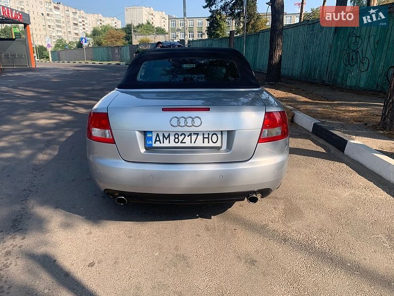 Кабриолет Audi A4 2004 в Житомире
