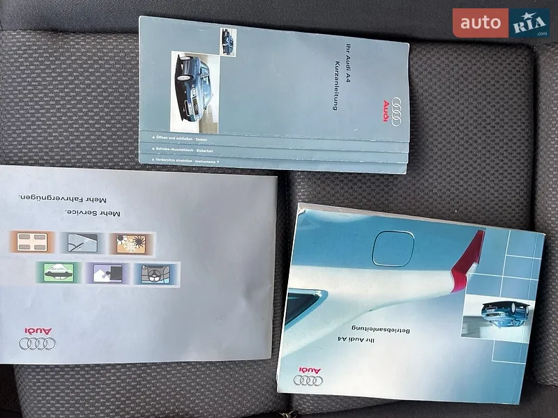 Седан Audi A4 2004 в Звягелі документ