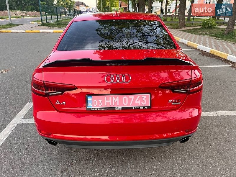 Седан Audi A4 2017 в Софіївській Борщагівці