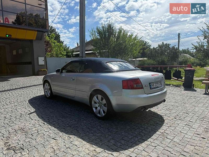 Кабріолет Audi A4 2002 в Харкові