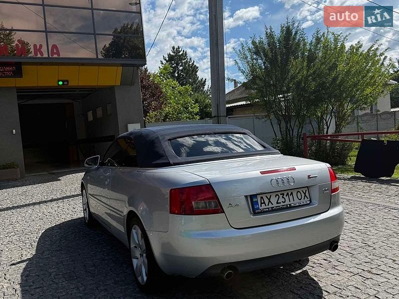 Кабриолет Audi A4 2002 в Харькове