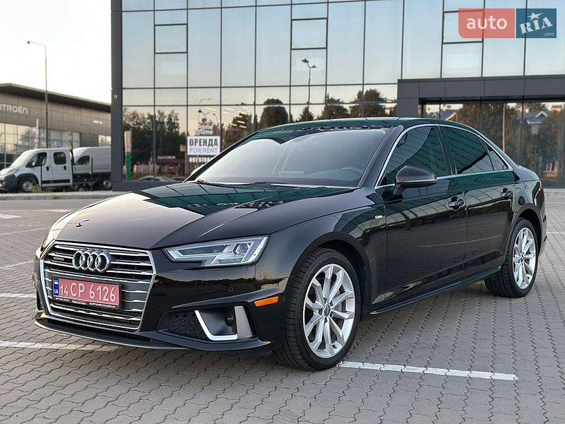 Седан Audi A4 2019 в Львове фото Седан Audi A4 2019 в Львове