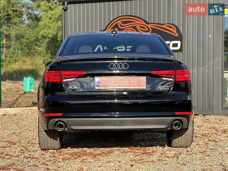 Седан Audi A4 2017 в Стрию