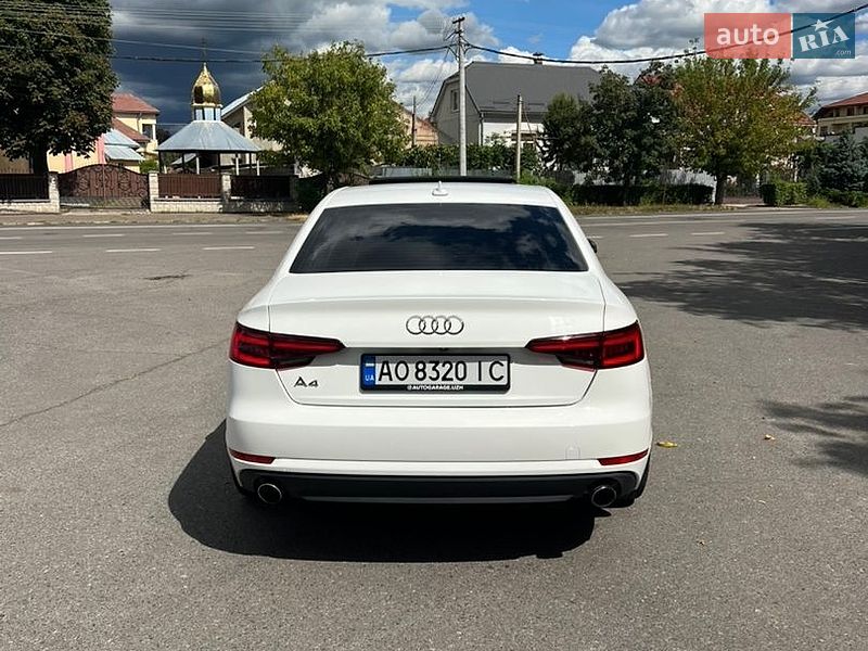 Седан Audi A4 2017 в Ужгороді