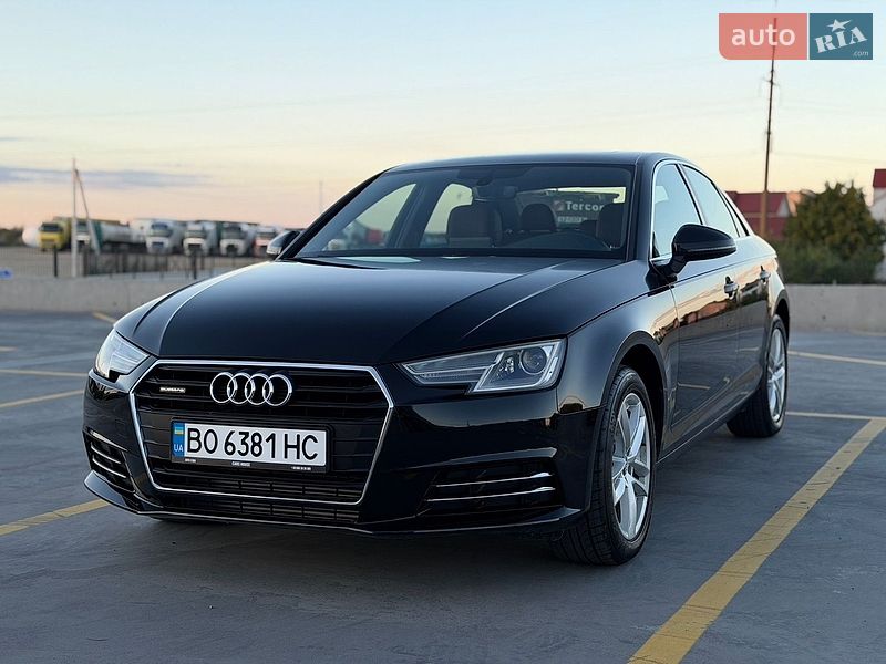 Седан Audi A4 2016 в Тернополе фото Седан Audi A4 2016 в Тернополе
