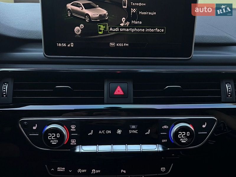 Седан Audi A4 2018 в Дніпрі