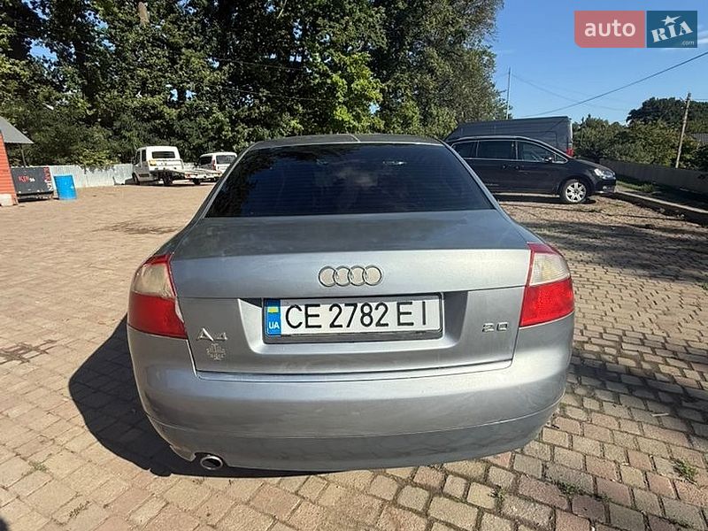 Седан Audi A4 2001 в Чернівцях фото 5 Седан Audi A4 2001 в Чернівцях