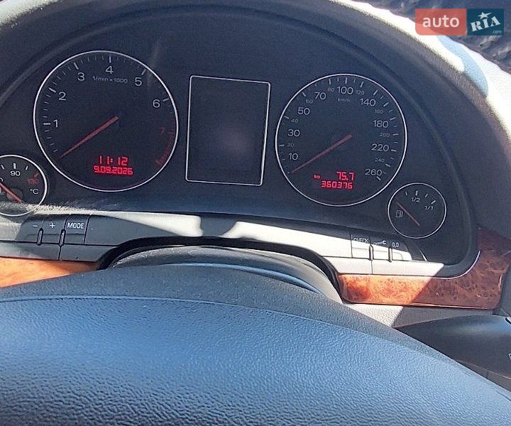 Седан Audi A4 2001 в Днепре