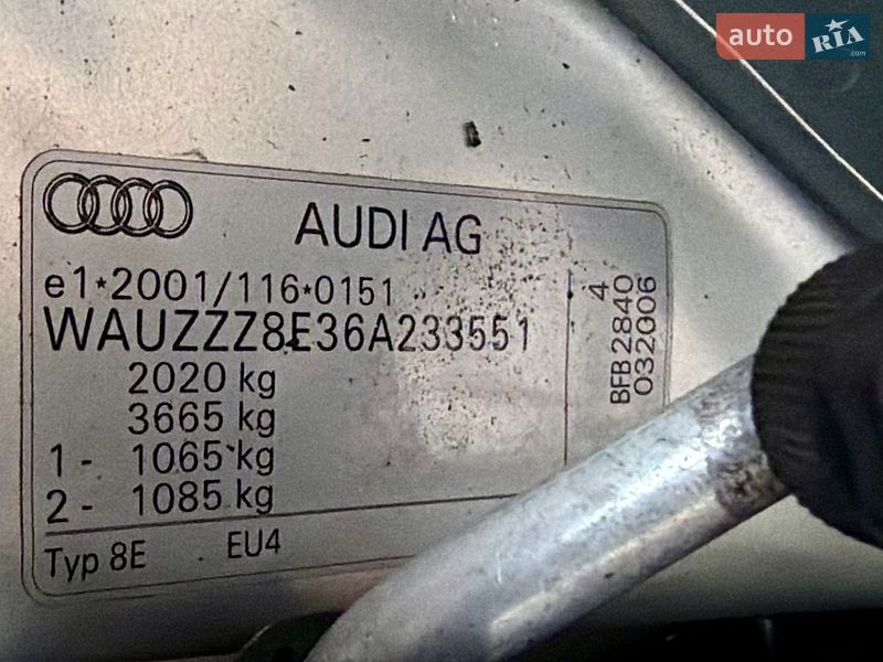 Седан Audi A4 2006 в Вінниці