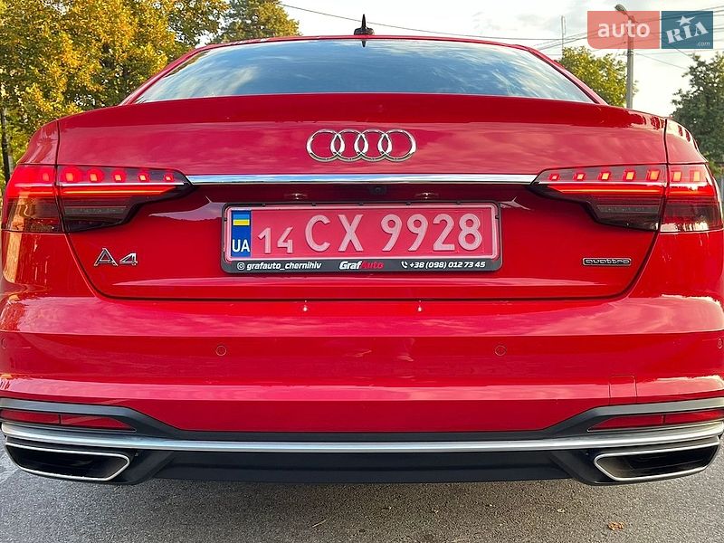 Седан Audi A4 2024 в Чернігові фото 8 Седан Audi A4 2024 в Чернігові