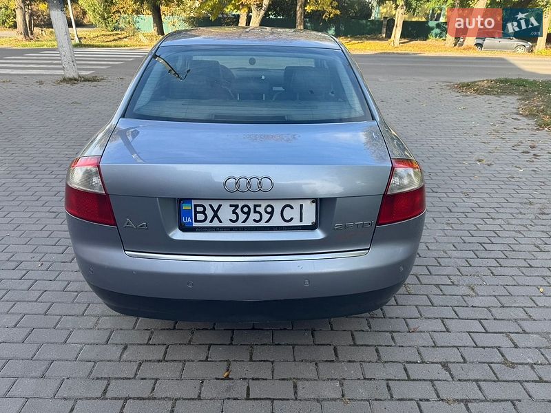 Седан Audi A4 2002 в Красилові
