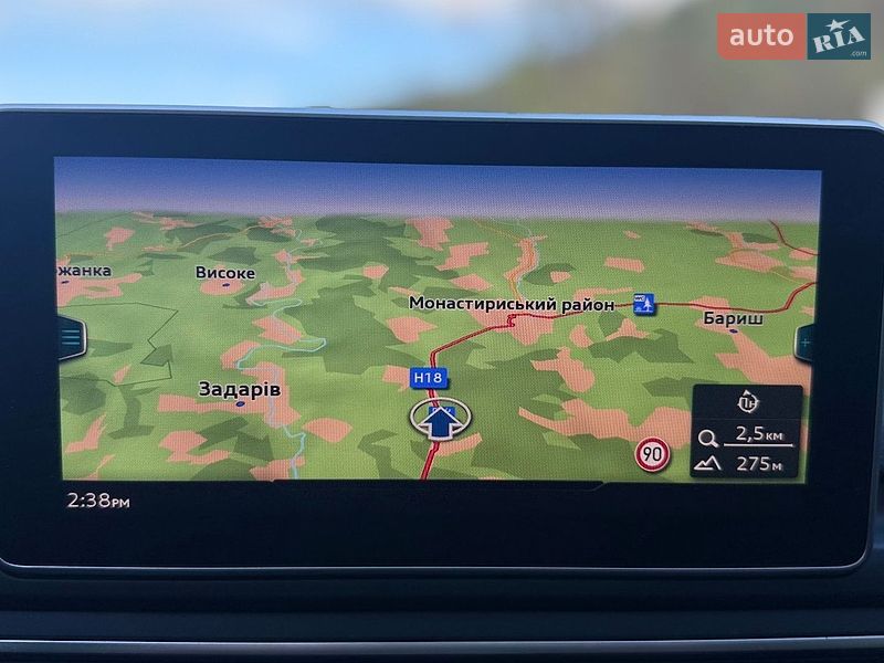 Седан Audi A4 2018 в Івано-Франківську