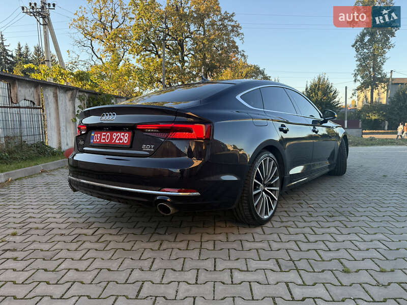 Ліфтбек Audi A5 Sportback 2017 в Ківерцях