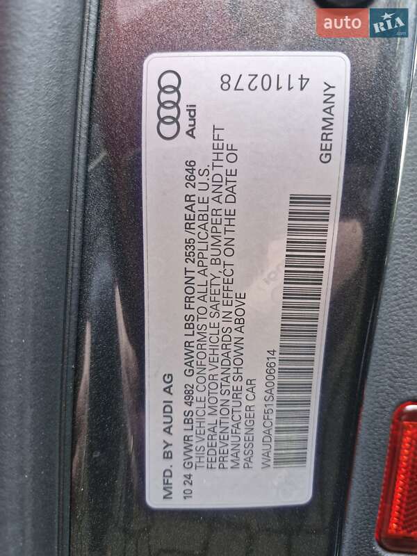 Ліфтбек Audi A5 Sportback 2024 в Києві