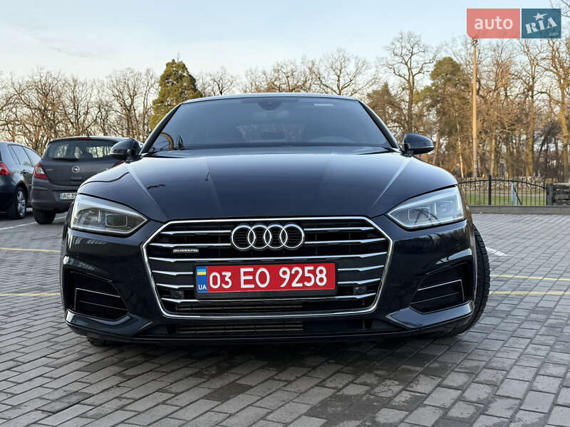 Лифтбек Audi A5 Sportback 2017 в Киверцах