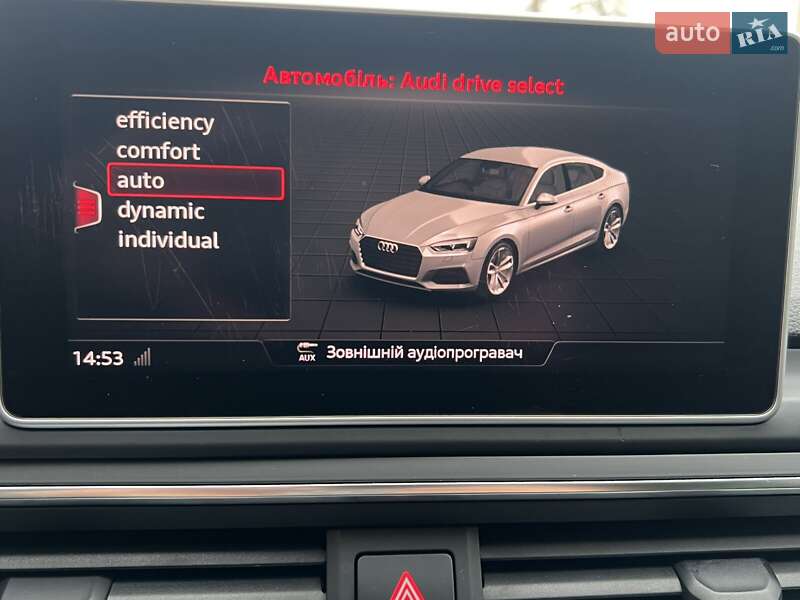 Ліфтбек Audi A5 Sportback 2017 в Жовкві фото 35 Ліфтбек Audi A5 Sportback 2017 в Жовкві