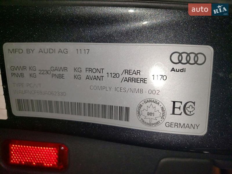 Лифтбек Audi A5 Sportback 2018 в Львове