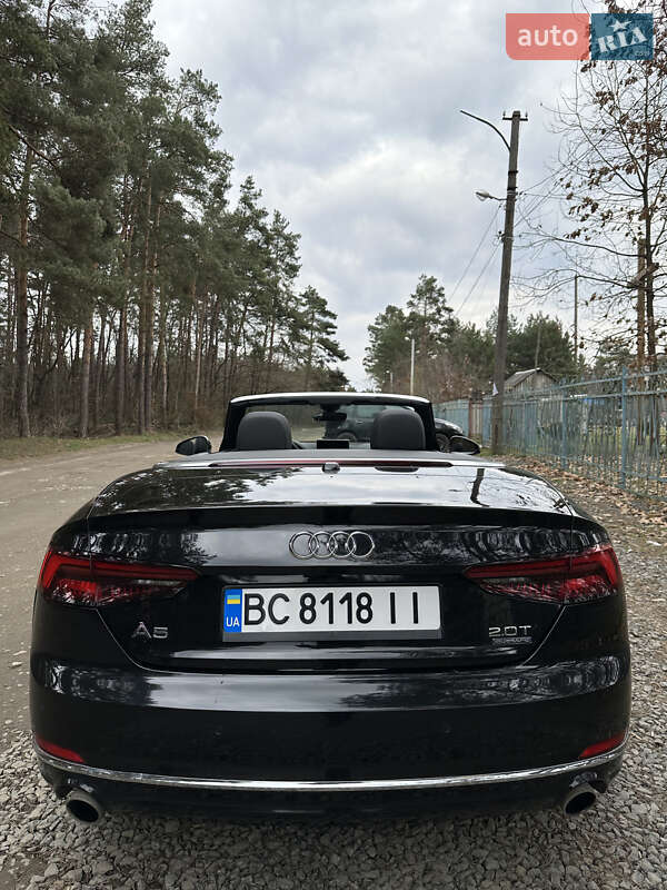 Кабриолет Audi A5 2018 в Львове