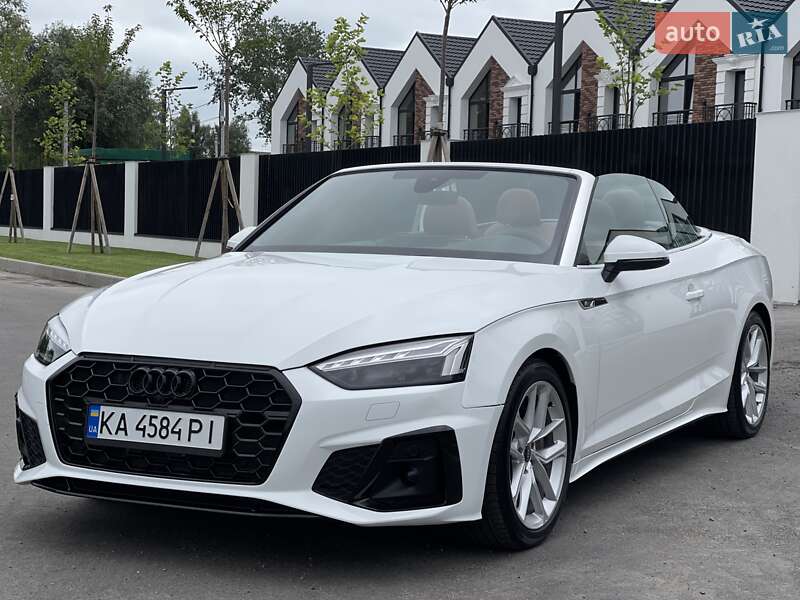 Кабриолет Audi A5 2022 в Киеве