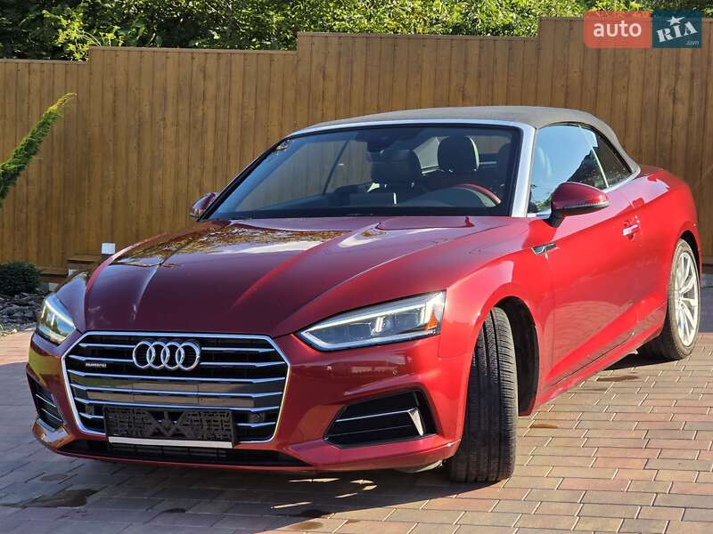 Кабриолет Audi A5 2017 в 