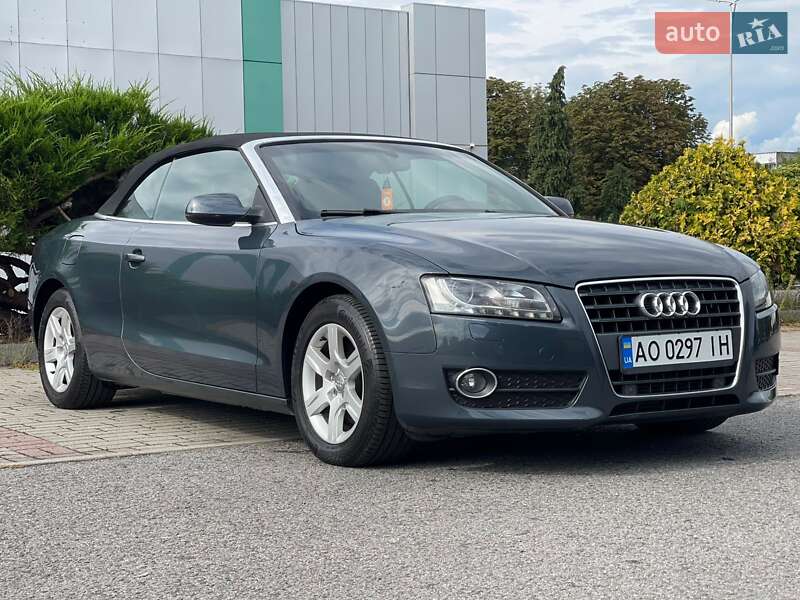 Кабриолет Audi A5 2010 в Ужгороде