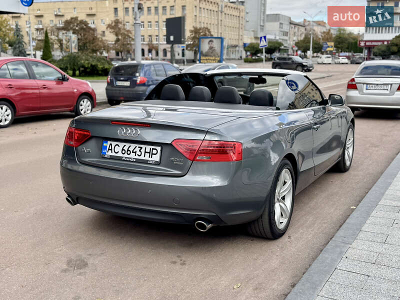 Кабріолет Audi A5 2012 в Житомирі