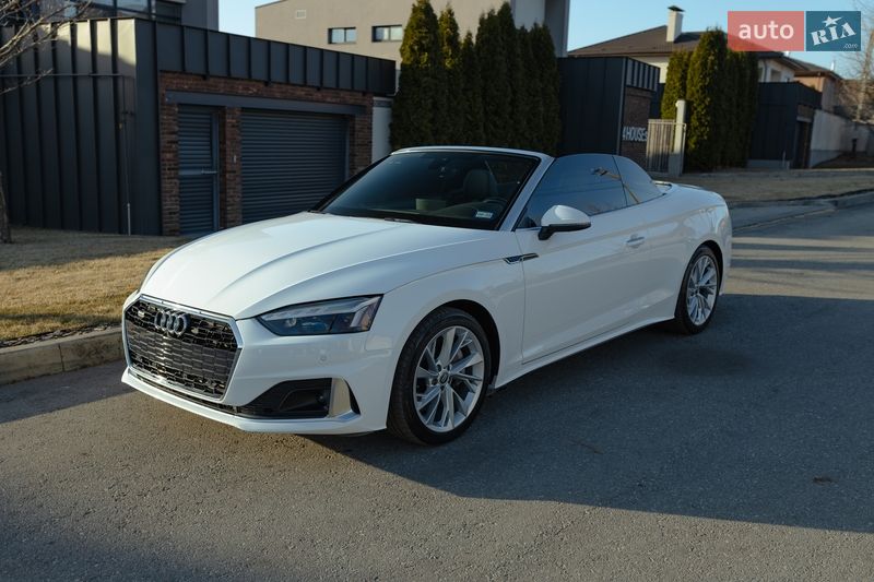 Кабріолет Audi A5 2022 в Дніпрі