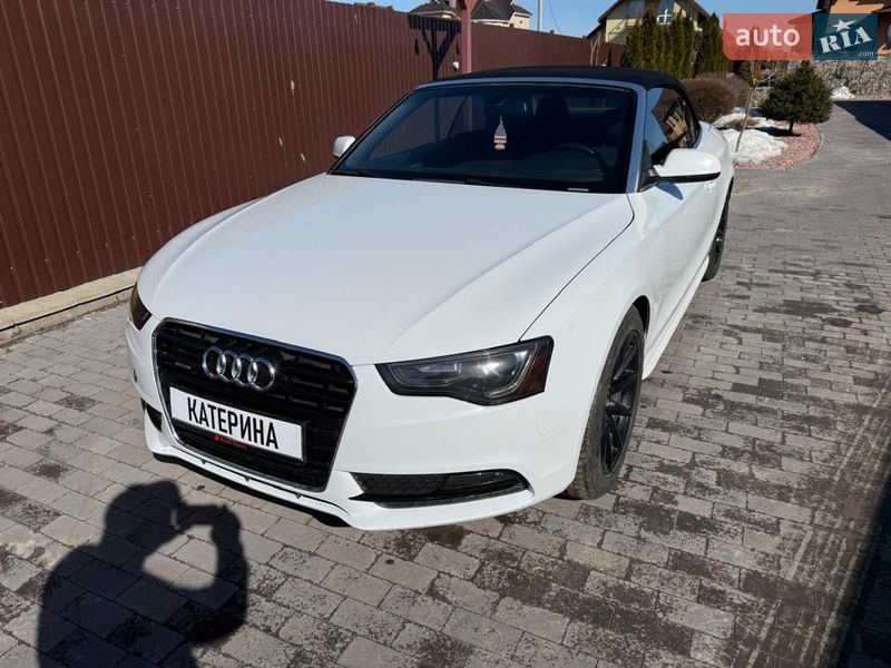 Кабриолет Audi A5 2015 в Киеве фото 10 Кабриолет Audi A5 2015 в Киеве