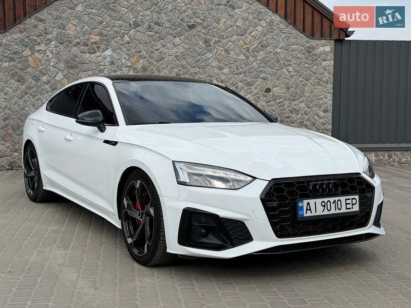 2020 Audi A5, VIN WAUDACF5XMA017775:plate — zdjęcie 1 (autoria)