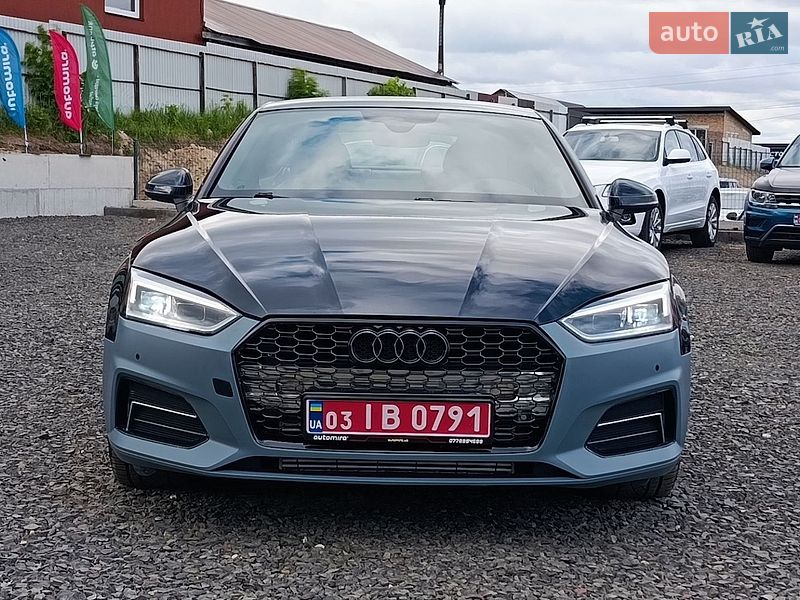 2018 Audi A5, VIN WAUPNAF57JA000871:plate — фото 1 (autoria)