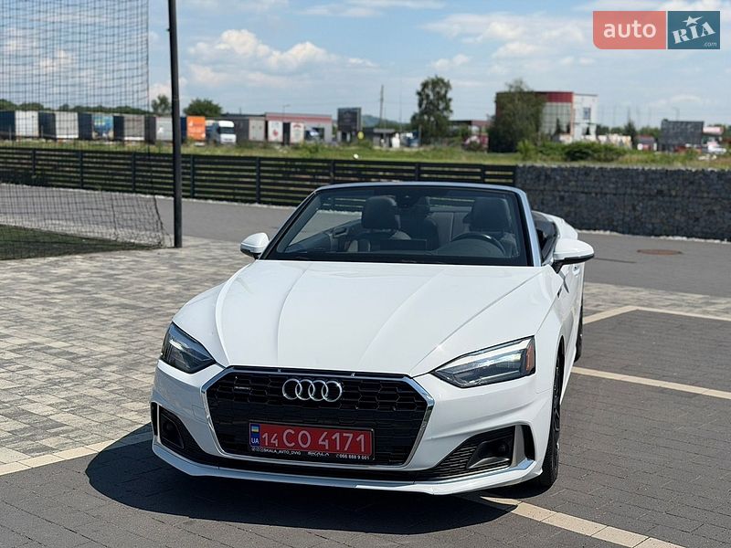 Кабриолет Audi A5 2022 в Ужгороде