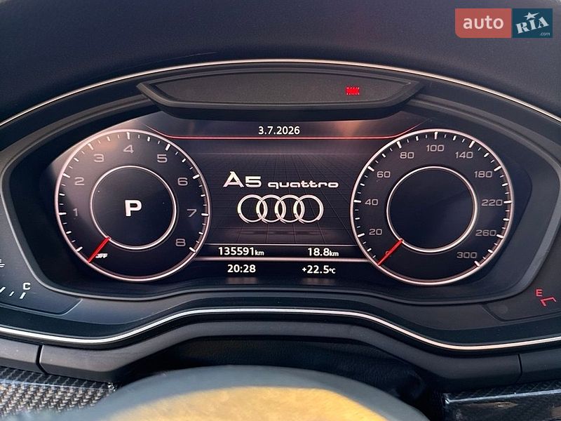 Купе Audi A5 2018 в Львові