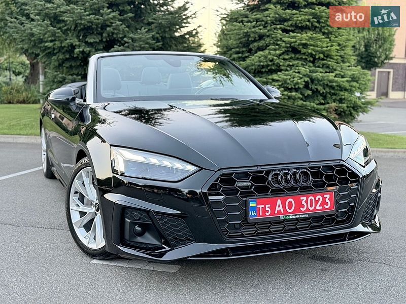 Кабриолет Audi A5 2022 в Киеве фото 7 Кабриолет Audi A5 2022 в Киеве