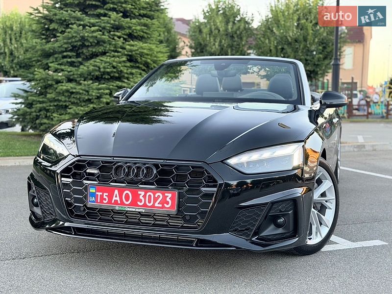 Кабриолет Audi A5 2022 в Киеве фото 14 Кабриолет Audi A5 2022 в Киеве