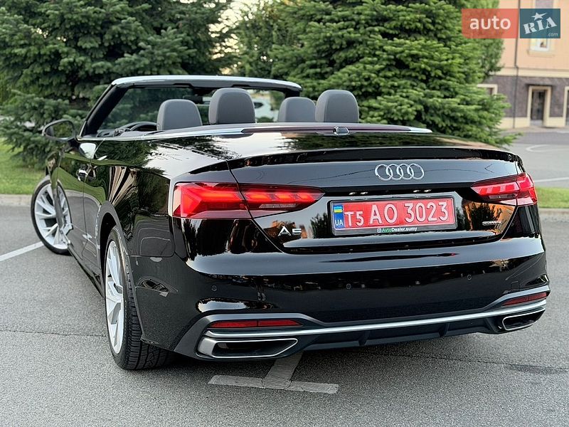 Кабриолет Audi A5 2022 в Киеве фото 21 Кабриолет Audi A5 2022 в Киеве