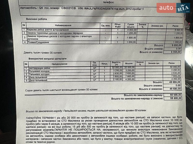 Купе Audi A5 2012 в Киеве