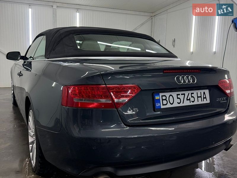 Кабриолет Audi A5 2010 в Лановцах
