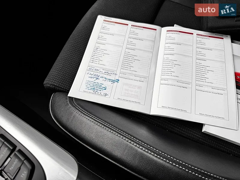 Купе Audi A5 2012 в Львове документ