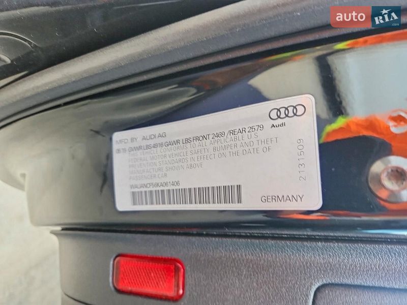 Купе Audi A5 2019 в Днепре