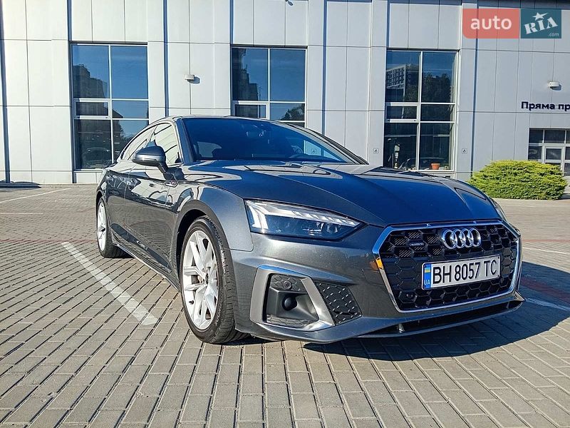 2023 Audi A5, VIN WAUZZZF56PA048477:plate — фото 1 (autoria)