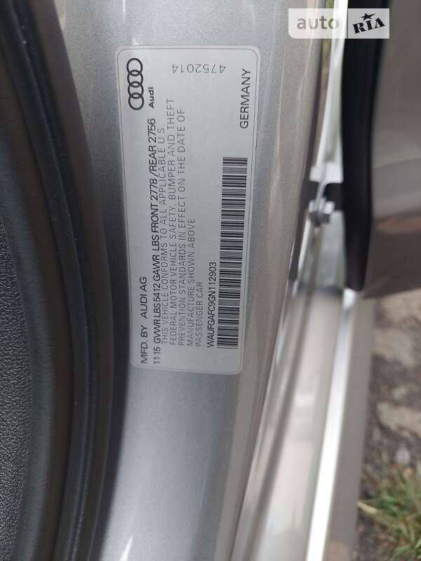 Седан Audi A6 2015 в Городищеві
