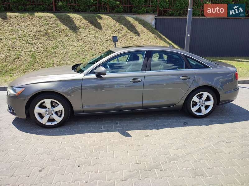 Седан Audi A6 2011 в Вишневом фото 4 Седан Audi A6 2011 в Вишневом