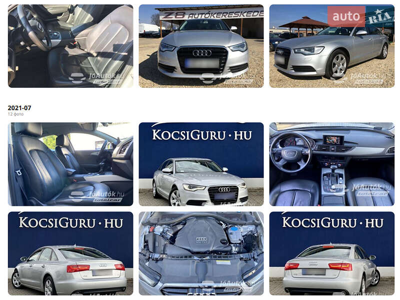 Седан Audi A6 2011 в Вышкове