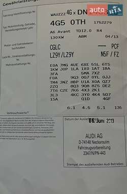 Универсал Audi A6 2013 в 
